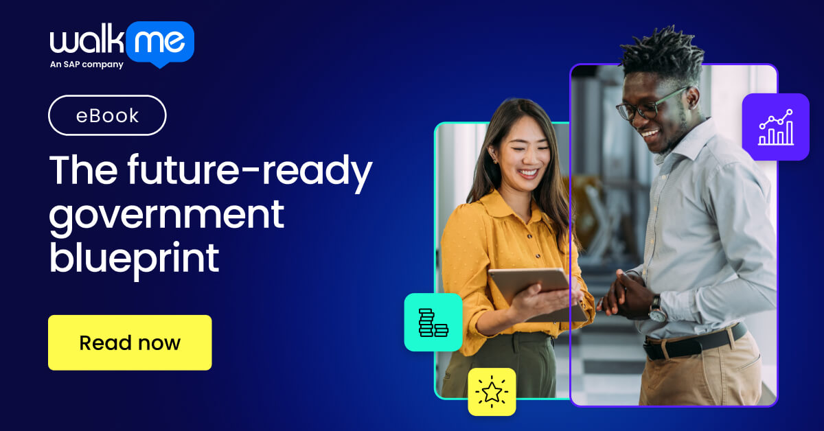 Digital Adoption Platform for Government | WalkMe