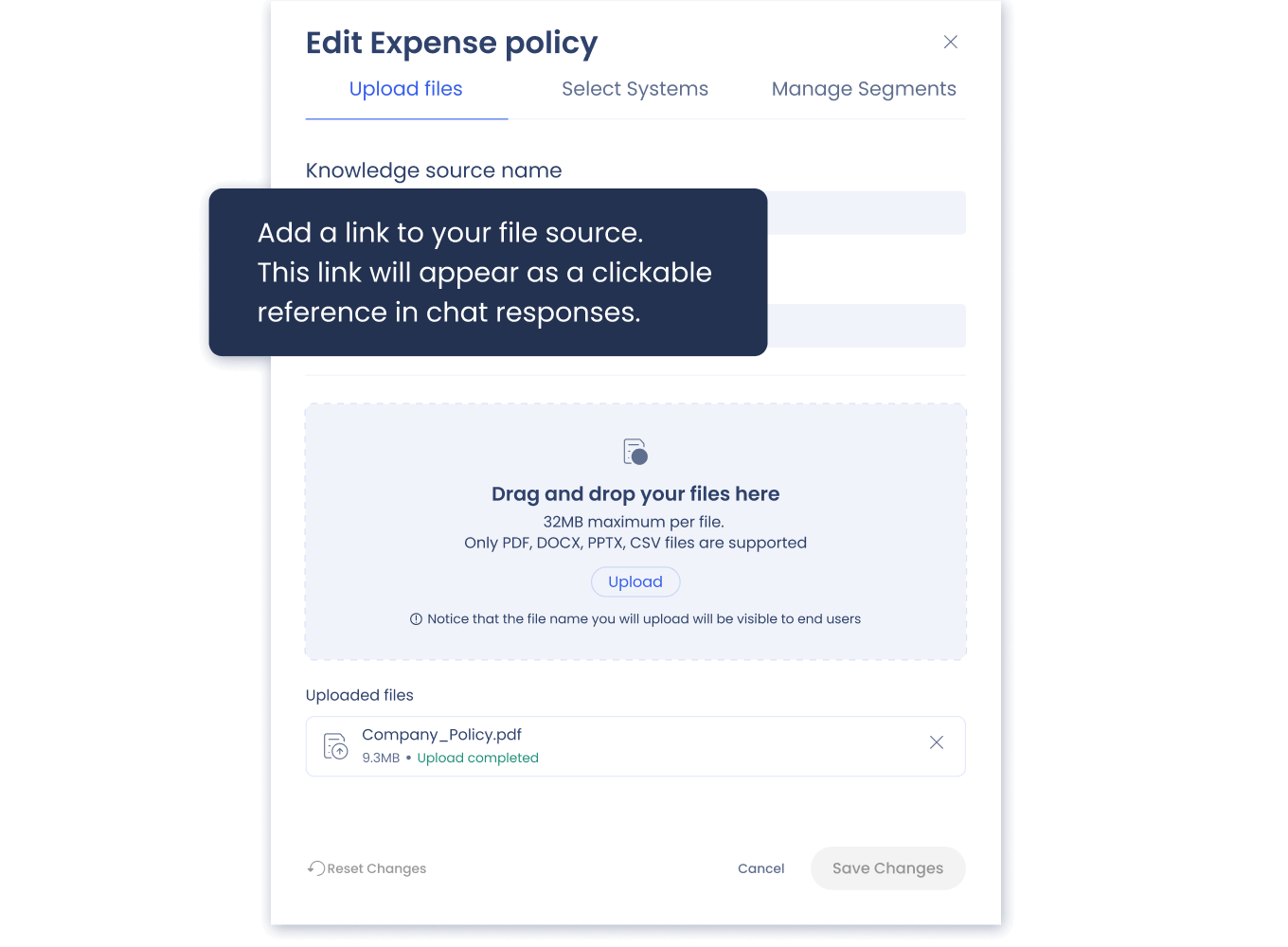 Bring trusted knowledge into focus