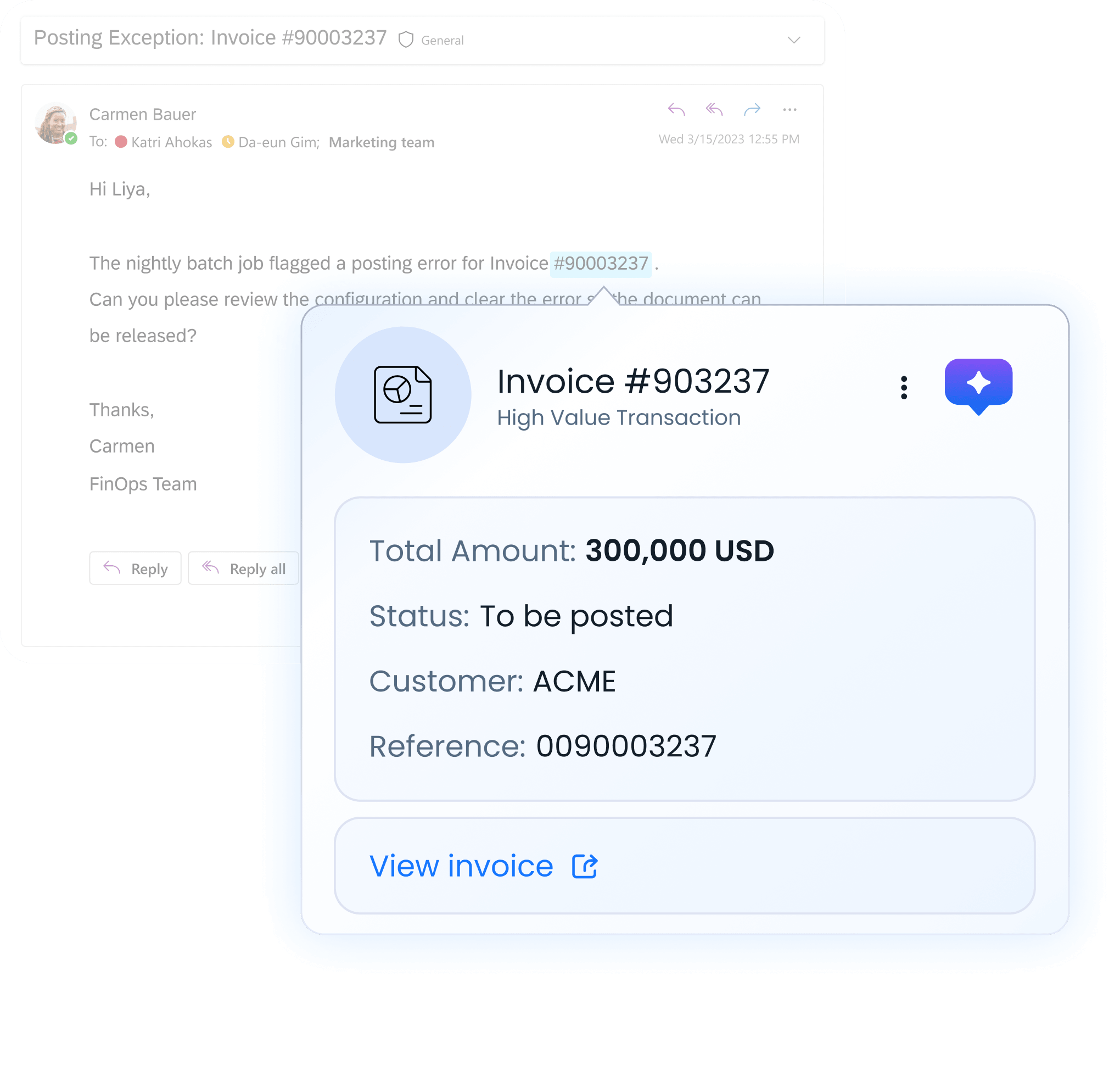 Context across your apps