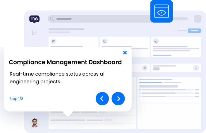 Compliance management dashboard