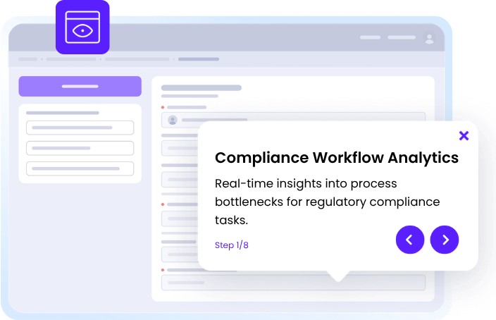 Compliance workflow analytics