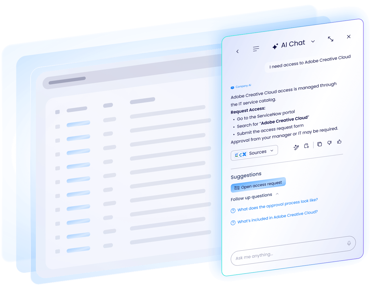Kontextbezogene KI-Unterstützung – On-Demand AI