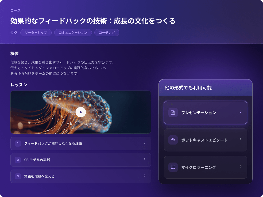 自分の都合に合わせて選べる形式。