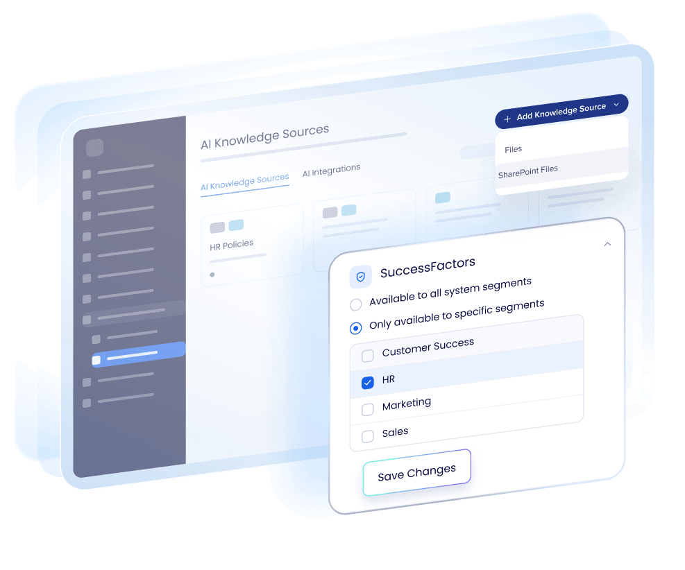 KNOWLEDGE SOURCE REFERENCING - すべてのPinned AI体験を自社のナレッジに基づかせる