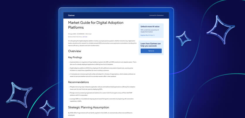 2026 Gartner® Market Guide for Digital Adoption Platforms